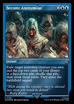Magic the Gathering Card - Become Anonymous - MTG Circle