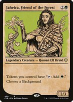 Magic the Gathering Card - Jaheira, Friend of the Forest - MTG Circle