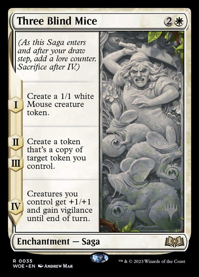 Magic the Gathering Card - Three Blind Mice - MTG Circle