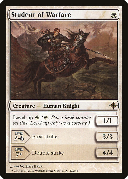 Magic the Gathering Card - Student of Warfare - MTG Circle