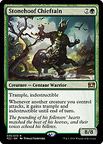 Magic the Gathering Card - Stonehoof Chieftain - MTG Circle