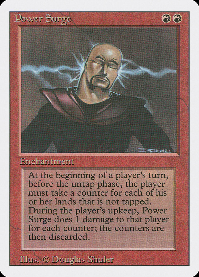 Magic the Gathering Card - Power Surge - MTG Circle