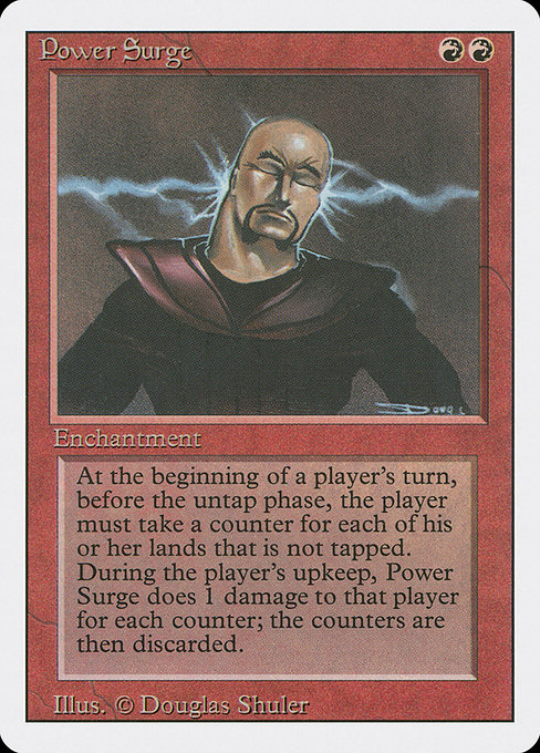 Magic the Gathering Card - Power Surge - MTG Circle