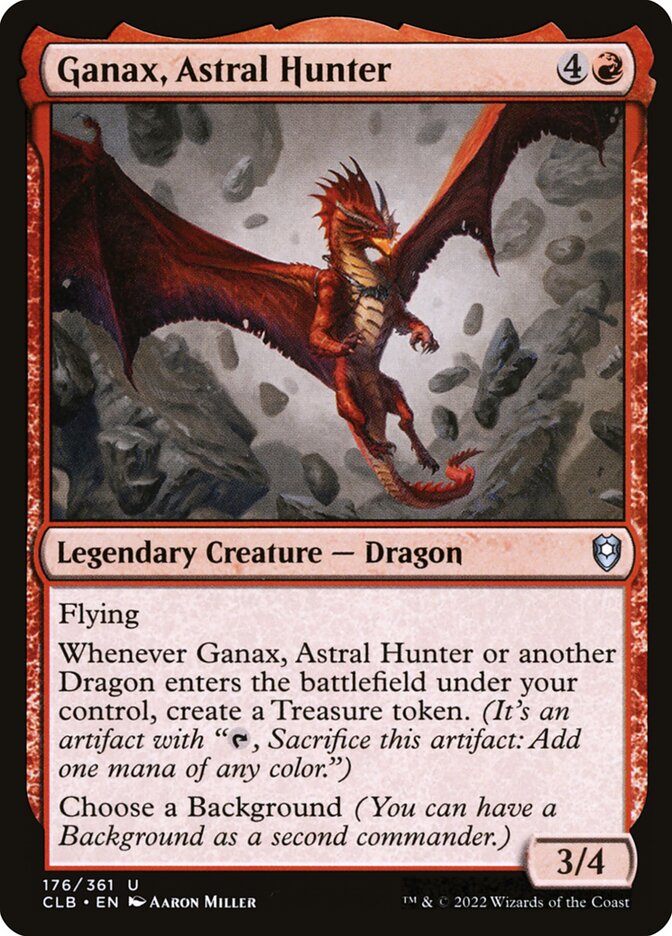 Magic the Gathering Card - Ganax, Astral Hunter - MTG Circle