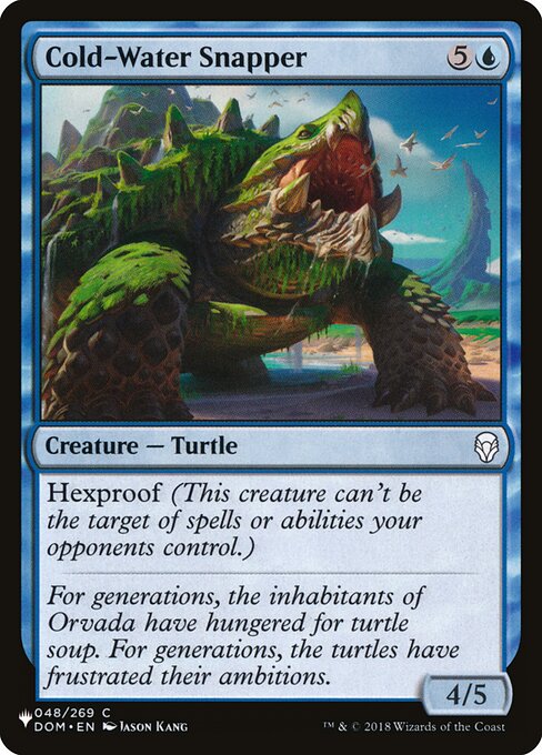 Magic the Gathering Card - Cold-Water Snapper - MTG Circle