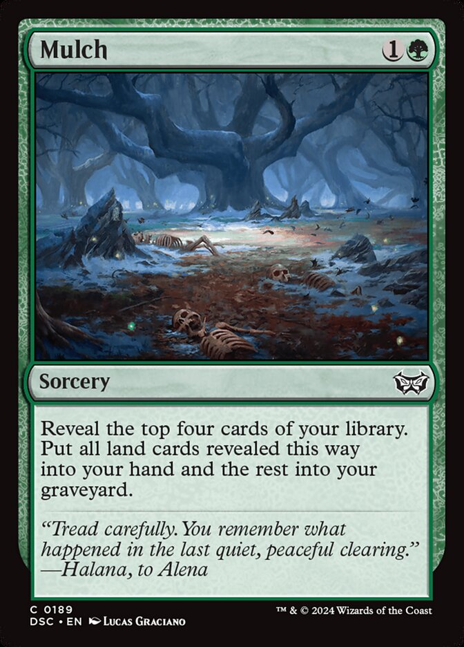 Magic the Gathering Card - Mulch - MTG Circle