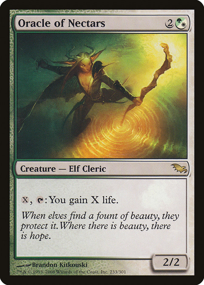 Magic the Gathering Card - Oracle of Nectars - MTG Circle