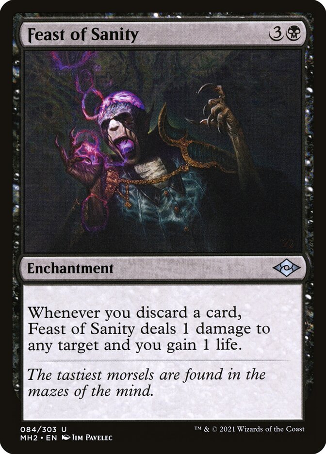 Magic the Gathering Card - Feast of Sanity - MTG Circle