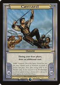 Magic the Gathering Card - Gerrard - MTG Circle