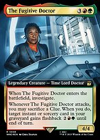 Magic the Gathering Card - The Fugitive Doctor - MTG Circle