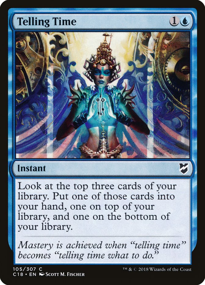 Magic the Gathering Card - Telling Time - MTG Circle