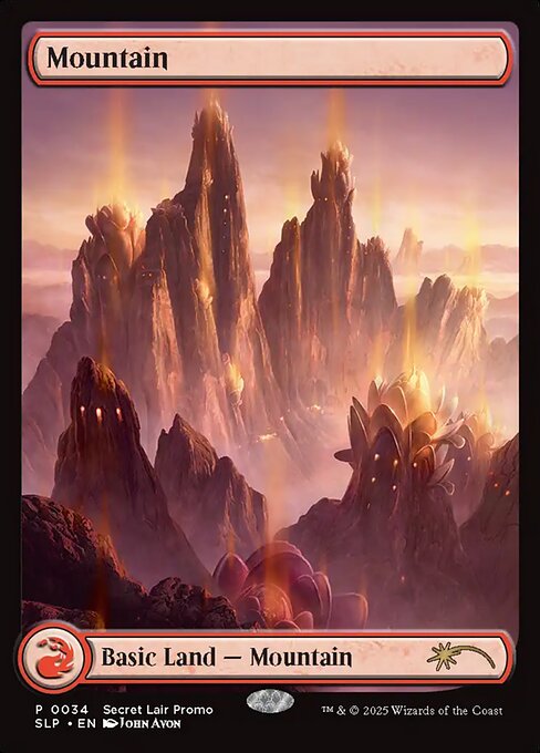 Magic the Gathering Card - Mountain - MTG Circle