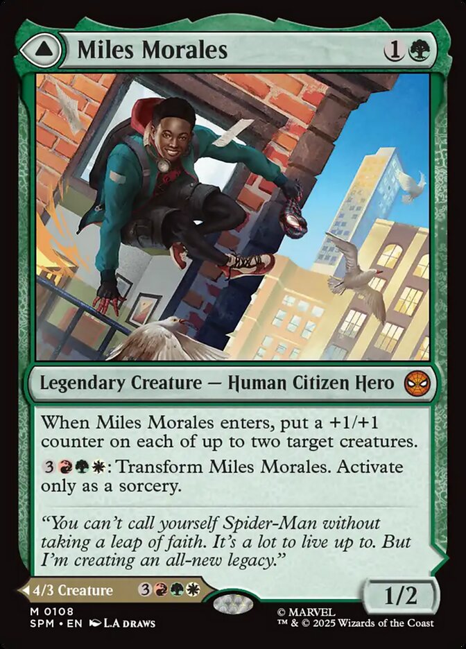 Magic the Gathering Card - Miles Morales - MTG Circle