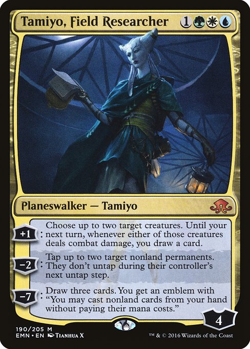 Magic the Gathering Card - Tamiyo, Field Researcher - MTG Circle