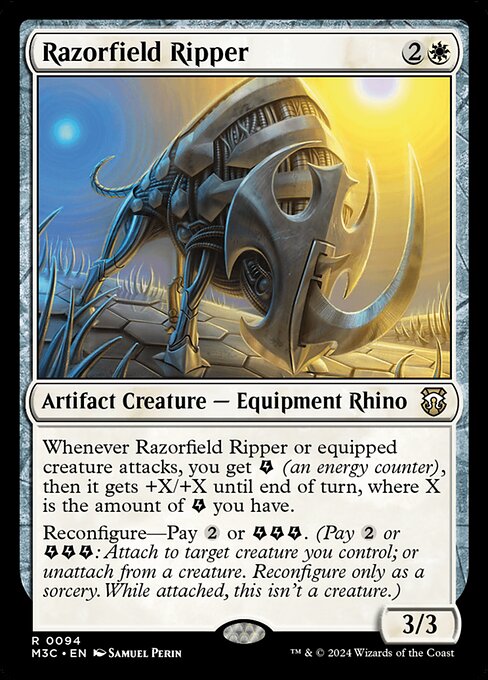 Magic the Gathering Card - Razorfield Ripper - MTG Circle