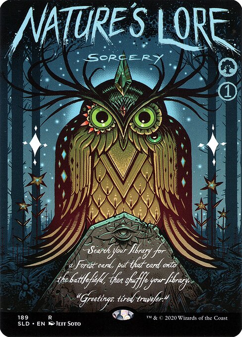 Magic the Gathering Card - Nature's Lore - MTG Circle