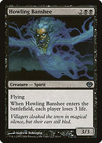 Magic the Gathering Card - Howling Banshee - MTG Circle