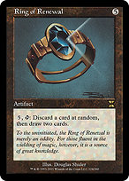Magic the Gathering Card - Ring of Renewal - MTG Circle