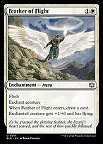 Magic the Gathering Card - Feather of Flight - MTG Circle