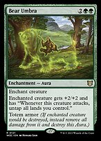 Magic the Gathering Card - Bear Umbra - MTG Circle
