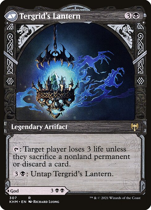 Magic the Gathering Card - Tergrid's Lantern - MTG Circle