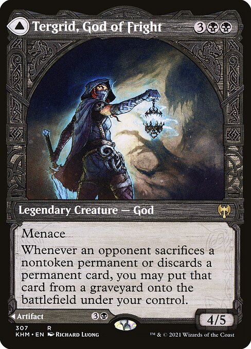 Magic the Gathering Card - Tergrid, God of Fright - MTG Circle