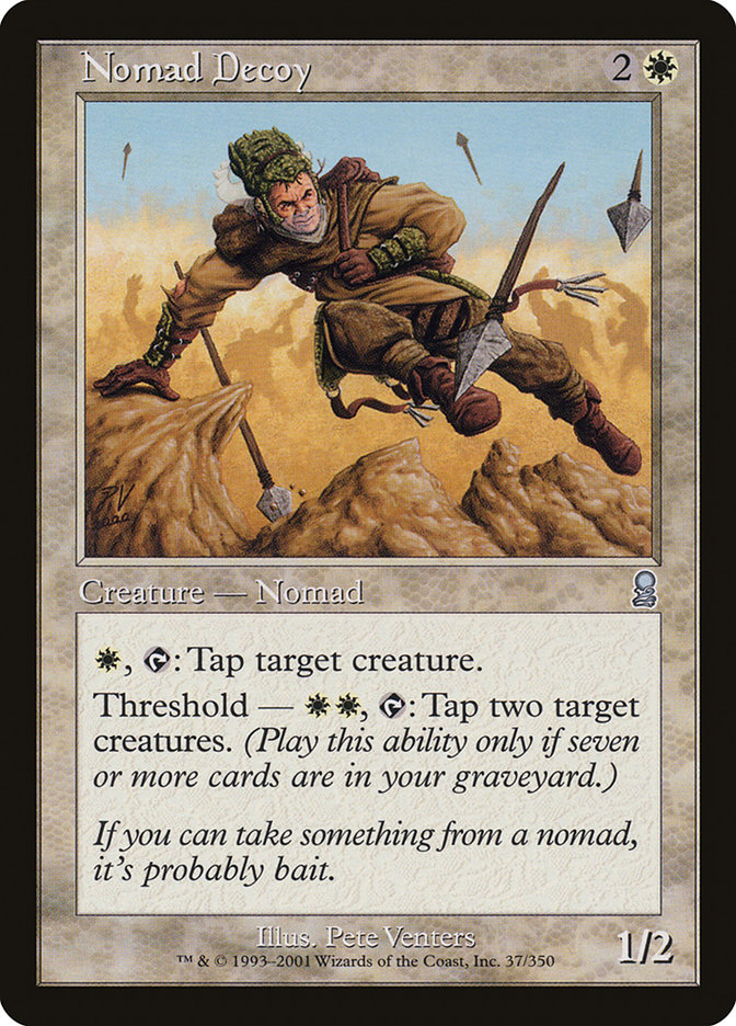 Magic the Gathering Card - Nomad Decoy - MTG Circle