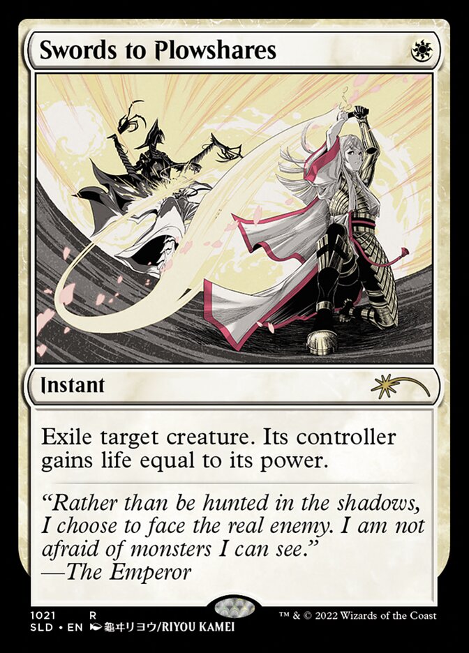 Magic the Gathering Card - Swords to Plowshares - MTG Circle