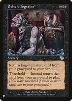 Magic the Gathering Card - Stitch Together - MTG Circle
