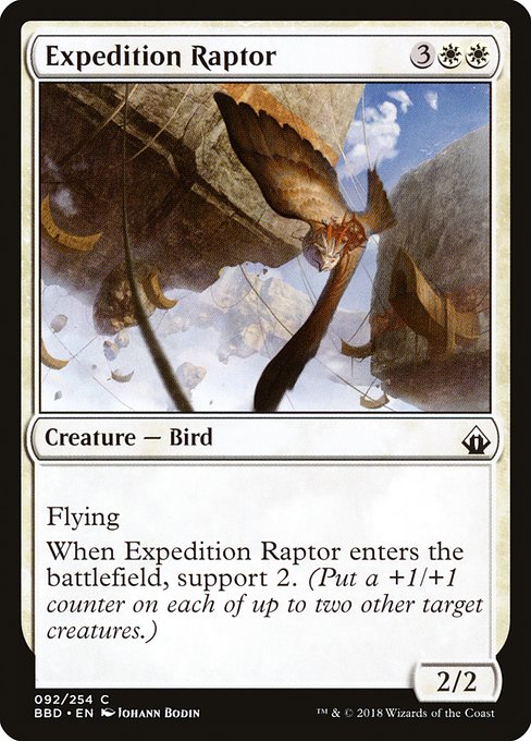 Magic the Gathering Card - Expedition Raptor - MTG Circle