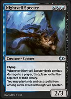 Magic the Gathering Card - Nightveil Specter - MTG Circle