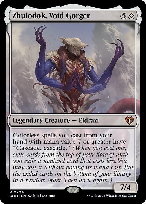 Magic the Gathering Card - Zhulodok, Void Gorger - MTG Circle