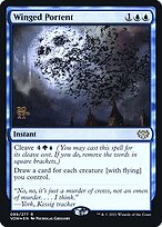 Magic the Gathering Card - Winged Portent - MTG Circle