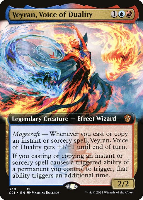 Magic the Gathering Card - Veyran, Voice of Duality - MTG Circle