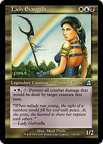 Magic the Gathering Card - Lady Evangela - MTG Circle