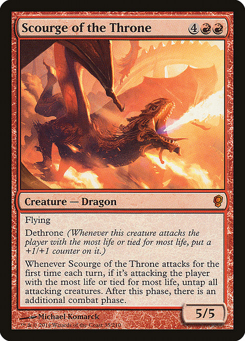 Magic the Gathering Card - Scourge of the Throne - MTG Circle