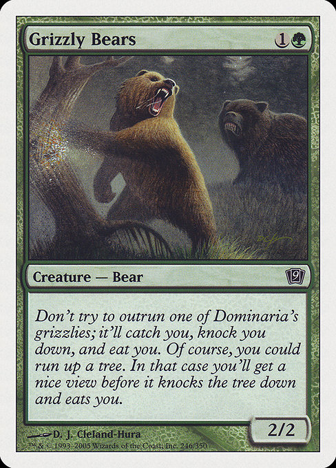Magic the Gathering Card - Grizzly Bears - MTG Circle
