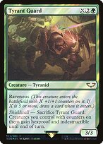 Magic the Gathering Card - Tyrant Guard - MTG Circle