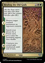 Magic the Gathering Card - Binding the Old Gods - MTG Circle