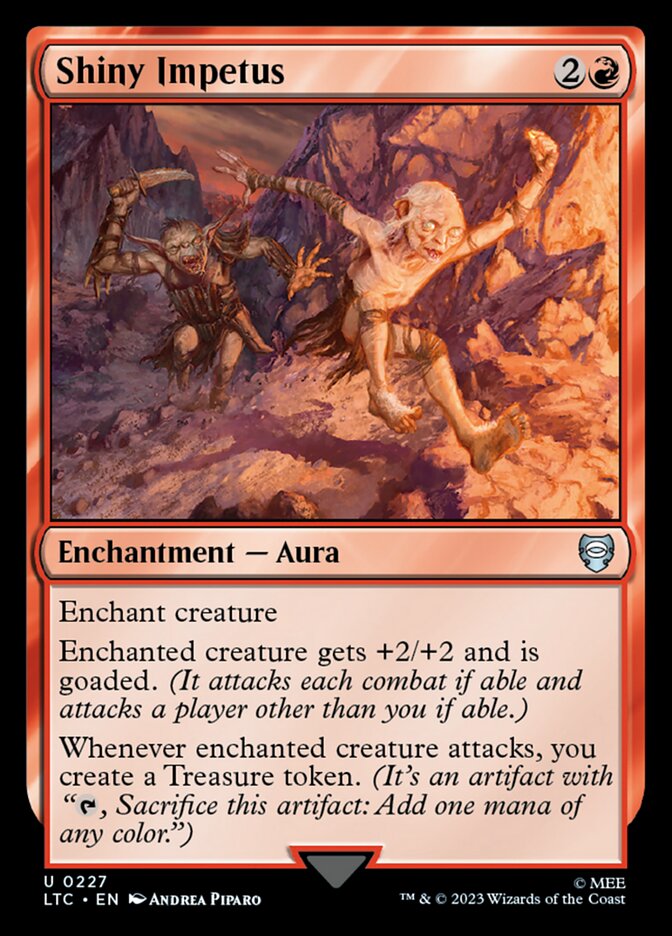 Magic the Gathering Card - Shiny Impetus - MTG Circle