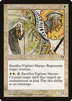 Magic the Gathering Card - Vigilant Martyr - MTG Circle