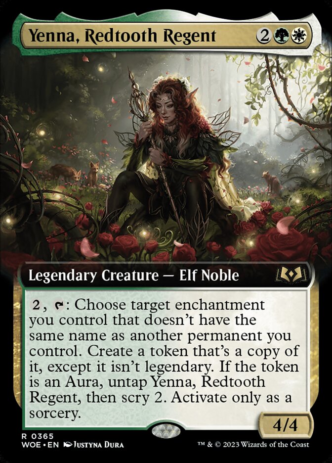 Magic the Gathering Card - Yenna, Redtooth Regent - MTG Circle