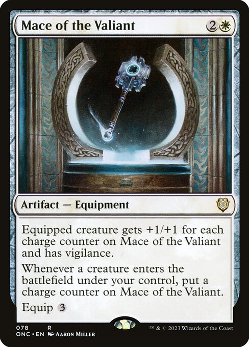 Magic the Gathering Card - Mace of the Valiant - MTG Circle