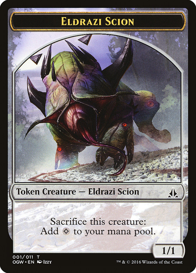 Magic the Gathering Card - Eldrazi Scion - MTG Circle