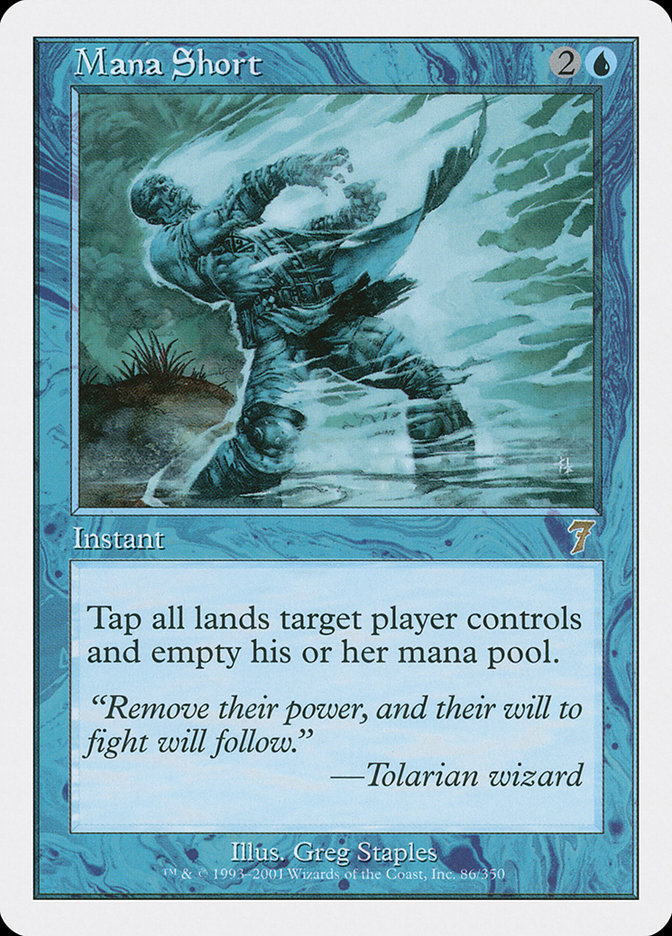 Magic the Gathering Card - Mana Short - MTG Circle