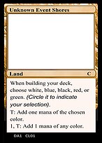 Magic the Gathering Card - Unknown Event Shores - MTG Circle