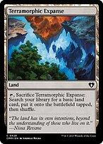 Magic the Gathering Card - Terramorphic Expanse - MTG Circle