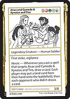 Magic the Gathering Card - Anax and Cymede & Kynaios and Tiro - MTG Circle