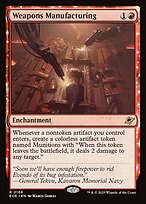 Magic the Gathering Card - Weapons Manufacturing - MTG Circle