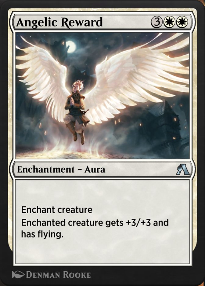 Magic the Gathering Card - Angelic Reward - MTG Circle